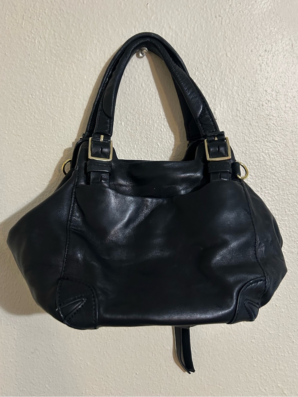 Cynthia Rowley Black Leather Women’s Mini Bag
